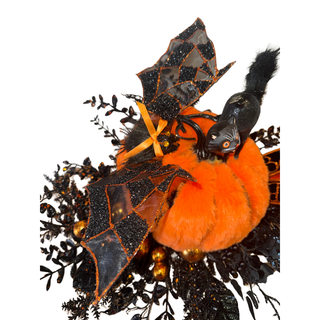 Vintage Halloween Pumpkin Arrangement