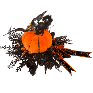 Vintage Halloween Pumpkin Arrangement