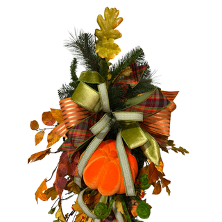 Classic Fall Pumpkin Teardrop