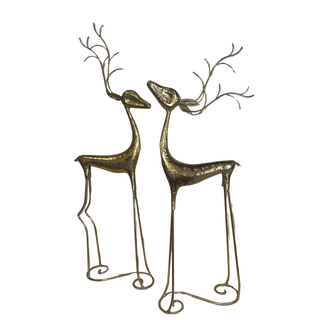 Dasher and Dancer Statue