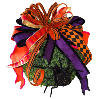 Velvet Spider Bow