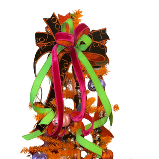 Bright Boo Halloween Bow