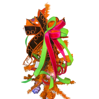 Bright Boo Halloween Bow