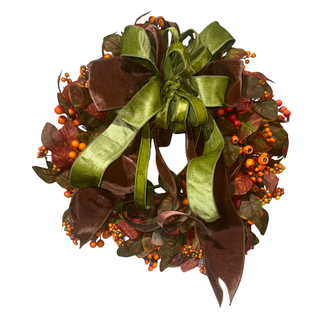 Mixed Berry Wreath with Bow
