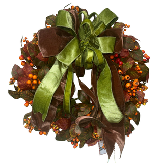 Mixed Berry Wreath with Bow