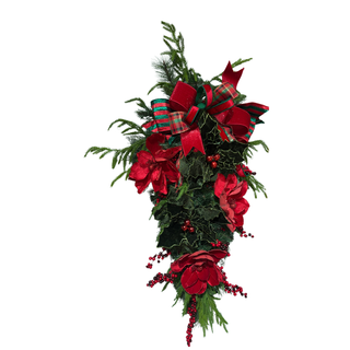 Poinsettia Teardrop