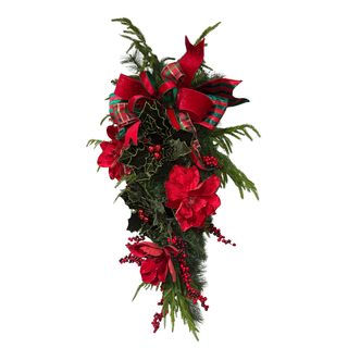 Poinsettia Teardrop