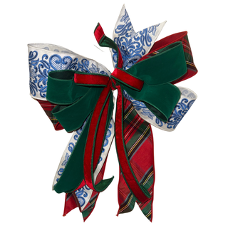 Chinoiserie Christmas Bow