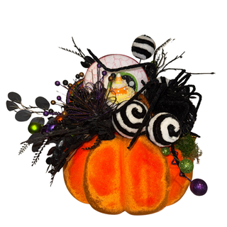 Spooky Sweets Pumpkin Arrangement