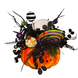 Spooky Sweets Pumpkin Arrangement