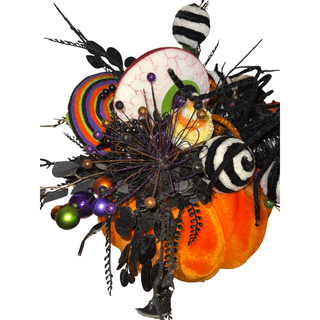 Spooky Sweets Pumpkin Arrangement