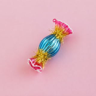 Rainbow Reflective Candy Ornament by Glitterville, 4.25"