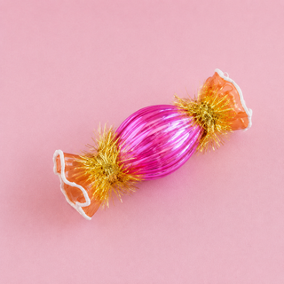 Rainbow Reflective Candy Ornament by Glitterville, 4.25"