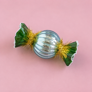 Rainbow Reflective Candy Ornament by Glitterville, 4.25"