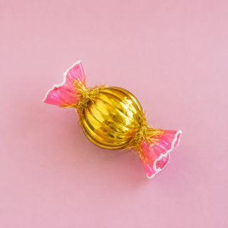 Rainbow Reflective Candy Ornament by Glitterville, 4.25"