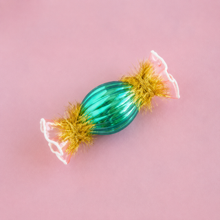 Rainbow Reflective Candy Ornament by Glitterville, 4.25"
