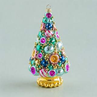 Golden Grandeur Tree Ornament by Glitterville