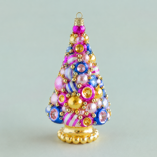 Golden Grandeur Tree Ornament by Glitterville