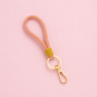 Cosmic Confetti Key Ring Loop by Glitterville