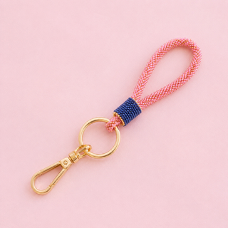 Cosmic Confetti Key Ring Loop by Glitterville