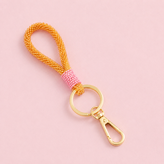 Cosmic Confetti Key Ring Loop by Glitterville