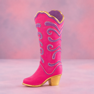 Cowboy Boot Display by Glitterville