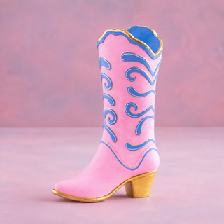 Cowboy Boot Display by Glitterville