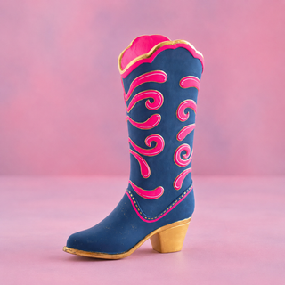 Cowboy Boot Display by Glitterville