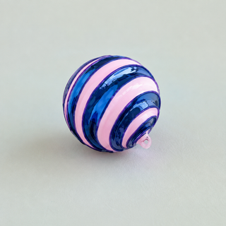 Bunting Ball Ornament by Glitterville, 4"