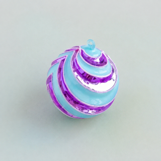 Bunting Ball Ornament by Glitterville, 4"
