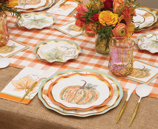 Bright & Thankful Wavy Salad Plates