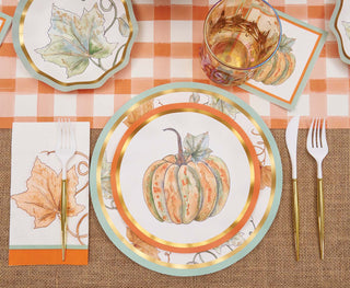 Bright & Thankful Wavy Salad Plates