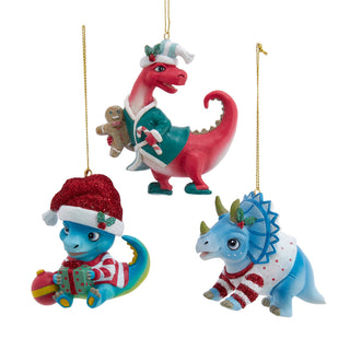 Dinosaur Pajama Party Ornament