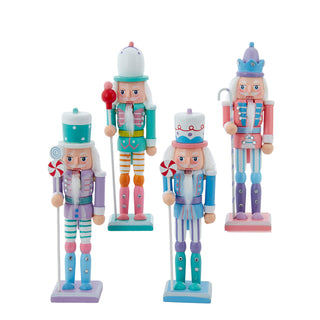 Colorful Pastel Nutcracker Ornament