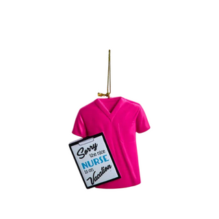 Nurse Scrub Ornament