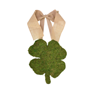 St. Patrick's Day Moss Clover Hanger