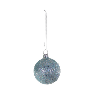 Glittered Ball Ornaments