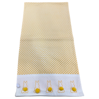 Cottontail Table Runner with Bunny Pom Pom