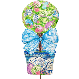 Beck’s Blue Pot Topiary