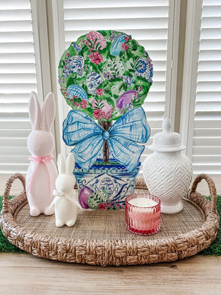 Beck’s Blue Pot Topiary