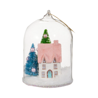 Jolly House Cloche Ornament