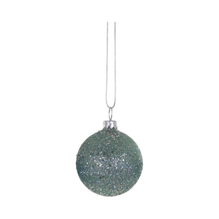 Glittered Ball Ornaments
