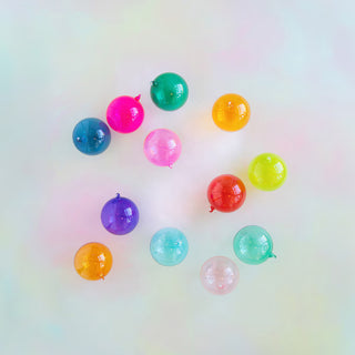 Candy Ball Glass Ornament by Glitterville, 6"