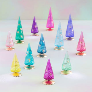 Gold Glint Swirl Tree by Glitterville