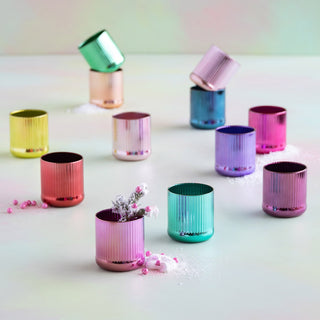 Rainbow Sipper Glass by Glitterville