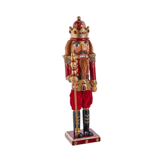 Gold & Burgundy Nutcracker