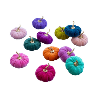 Velvet Pumpkin by Glitterville