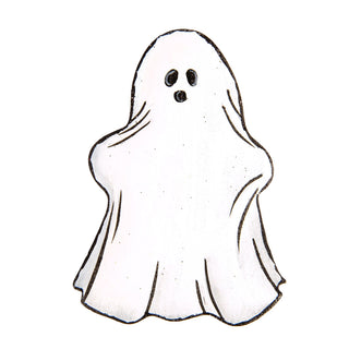 Lined Ghost Magnet
