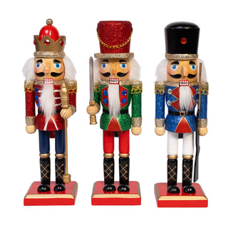 Festive Holiday Multicolor Nutcracker