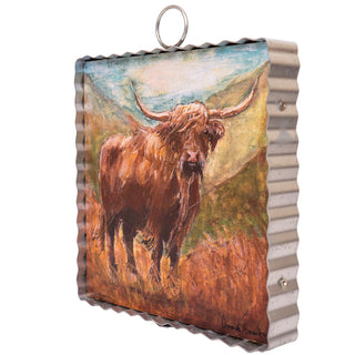 Hamilton Highland Cow Mini Gallery Art